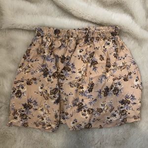 Brandy Melville floral skirt